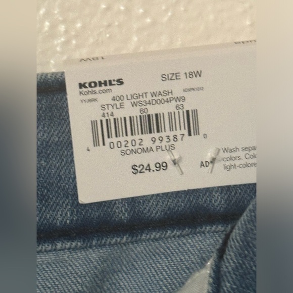 Sonoma  Goods For Life Plus Size Bermuda - Picture 4 of 6